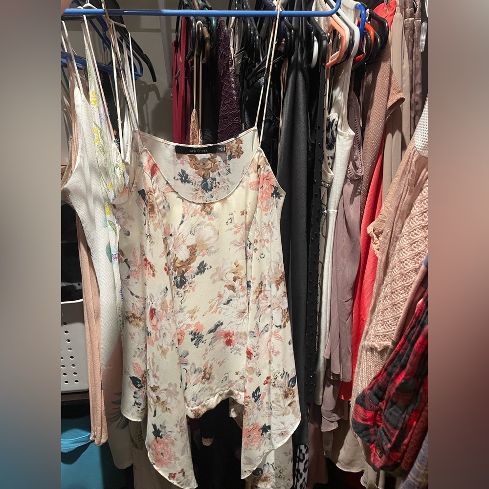 Ark & Co. Purchased at buckle flowy strappy tank